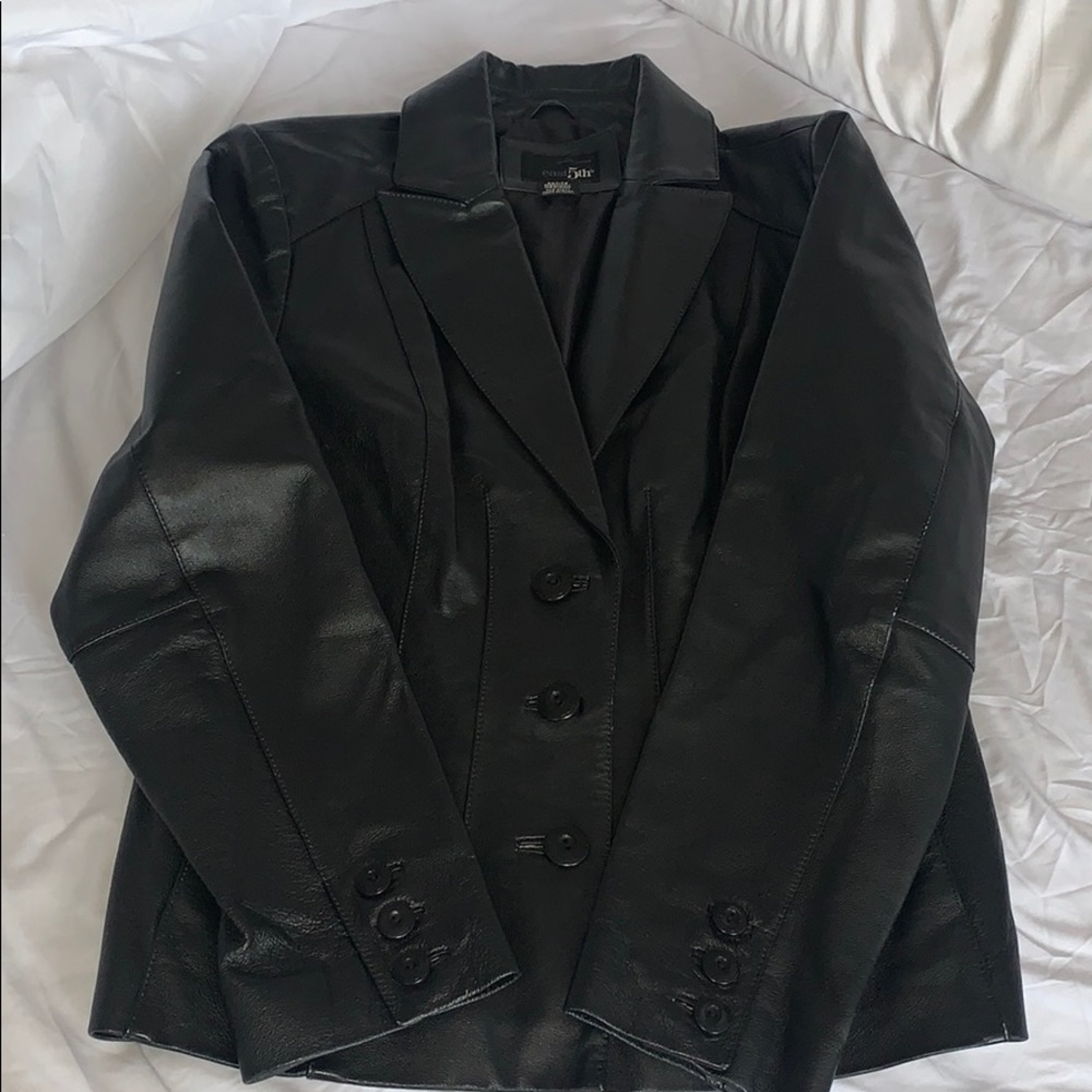 East 5th leather blazer - Picture 5 of 6